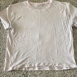 lululemon athletica Blush Short Sleeve Tee